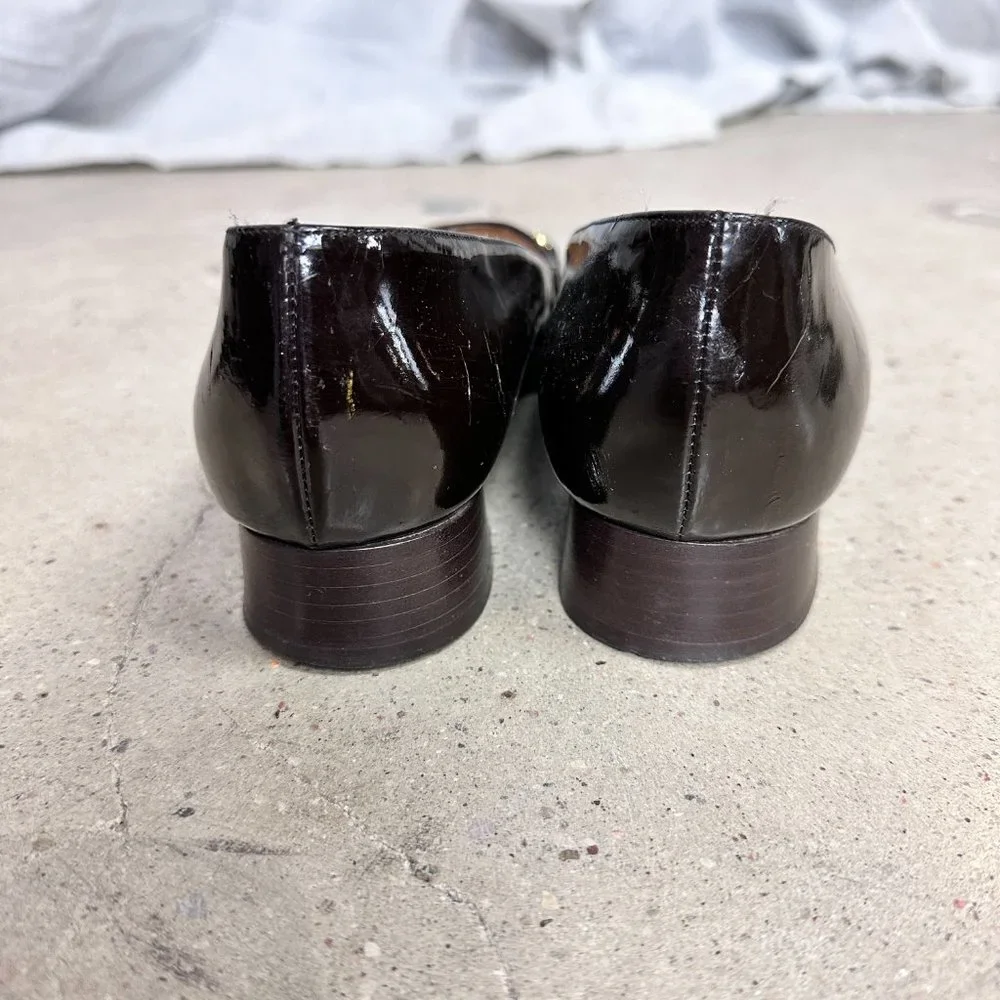 Vintage Gucci Patent Horsebit Loafers - Picture 7 of 11